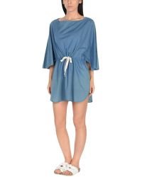 Solid & Striped Vestido de playa - Azul