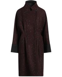 Moorer - Burgundy Coat Virgin Wool, Polyamide - Lyst