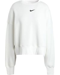 White Nike Sweatshirts for Women | Lyst