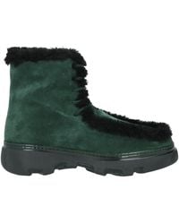 Burberry - Schuhe "Creeper" aus Lammfell mit höherem Schaft - Lyst