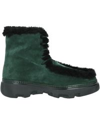 Burberry - Chaussures montantes Creeper en shearling - Lyst