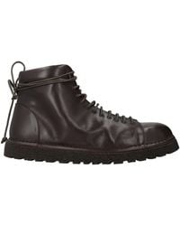 Marsèll - Dark Ankle Boots Calfskin - Lyst
