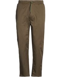 WOC WRITING ON COVER - Military Pants Cotton, Elastane - Lyst