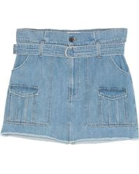 FRAME - Denim Skirt - Lyst