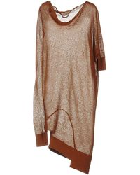 Pinko Kurzes Kleid - Braun