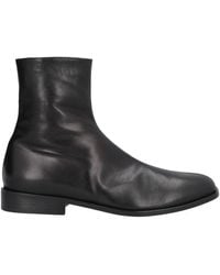 Dries Van Noten - Ankle Boots Leather - Lyst