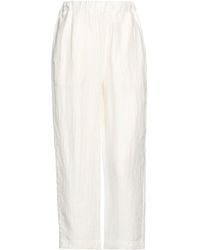 Alpha Studio - Pants Linen, Nylon - Lyst