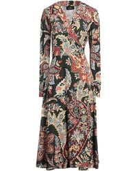Etro - Midi Dress Polyester, Elastane - Lyst