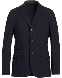 Eleventy - Midnight Blazer Wool, Elastane - Lyst
