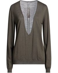 Rick Owens - Military Sweater Virgin Wool - Lyst