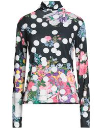 MSGM - T-Shirt Polyester, Elastane - Lyst