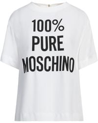Moschino - Couture Top Acetate, Viscose - Lyst