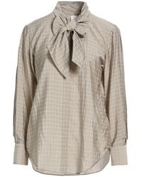 Eleventy - Shirt Elastane, Silk, Cotton - Lyst