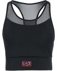 EA7 - Top Polyester, Elastane - Lyst
