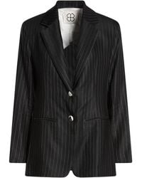 True Royal - Blazer Viscose, Linen, Cotton, Polyester - Lyst