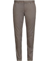 BOSS - Khaki Pants Cotton, Polyester, Elastane - Lyst