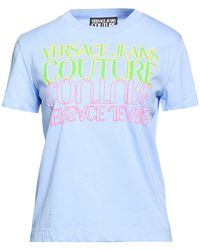 Versace Jeans Couture - Lilac T-Shirt Cotton - Lyst