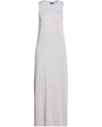 Peserico - Light Maxi Dress Cotton, Viscose, Metal Fiber, Polyester - Lyst