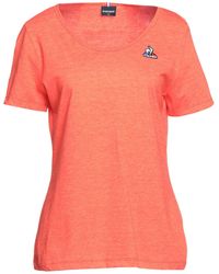 Le Coq Sportif T-shirts - Orange