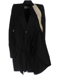 Rick Owens Mantel - Schwarz