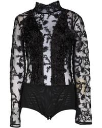 Babylon - Bodysuit Polyamide, Polyester - Lyst