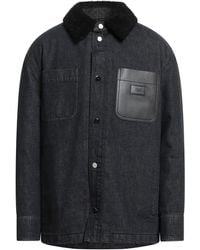Fendi - Denim Outerwear Cotton, Shearling - Lyst