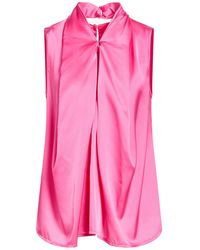 Relish - Fuchsia Top Polyester, Elastane - Lyst