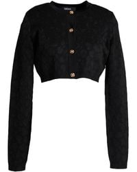 Versace - Cardigan Viscose, Polyamide, Polyester, Elastane - Lyst