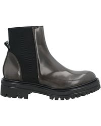 KARIDA - Ankle Boots Leather, Textile Fibers - Lyst