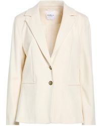 Marella - Ivory Blazer Viscose, Polyamide, Elastane - Lyst