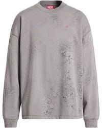 DIESEL - Sweatshirt Cotton - Lyst