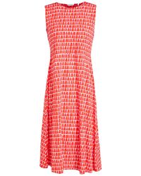 Caliban - Midi Dress Polyamide, Elastane - Lyst