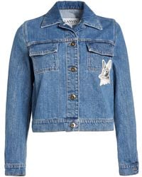 Lanvin - Denim Outerwear Cotton - Lyst