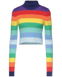Rabanne - Turtleneck Wool, Elastane - Lyst