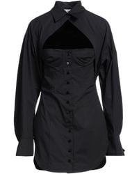 The Attico - Mini Dress Cotton, Elastane - Lyst