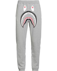 A Bathing Ape - Pants Cotton - Lyst