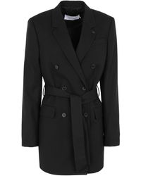 Calvin Klein Gabardina - Negro