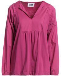 Alpha Studio - Top Cotton, Elastane - Lyst