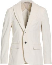 Peserico - Ivory Blazer Cotton, Elastane - Lyst