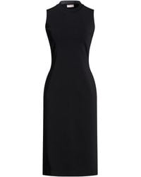 Agnona - Midi Dress Viscose - Lyst