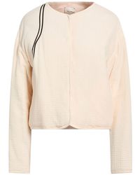 Alysi - Crème Ivory Jacket Cotton - Lyst
