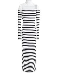 Jean Paul Gaultier - Maxi Dress Viscose, Polyester, Polyamide, Elastane - Lyst