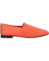 Ferragamo - Loafers Leather, Textile Fibers - Lyst