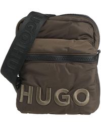 HUGO - Dark Cross-Body Bag Polyamide - Lyst
