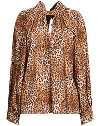 Carla G - Camel Top Viscose - Lyst