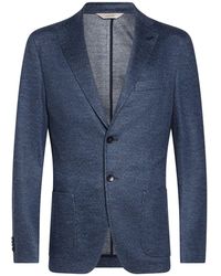 Paoloni - Blazer Virgin Wool, Cotton - Lyst