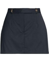 Sandro - Midnight Mini Skirt Polyester, Wool, Elastane - Lyst