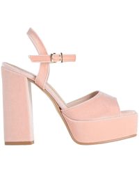 Divine Follie - Blush Sandals Textile Fibers - Lyst