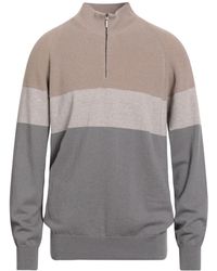 Cruciani - Sand Turtleneck Cashmere - Lyst