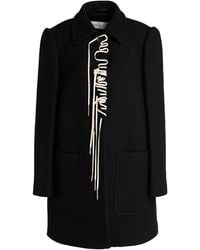 Dries Van Noten - Coat Wool, Polyamide - Lyst